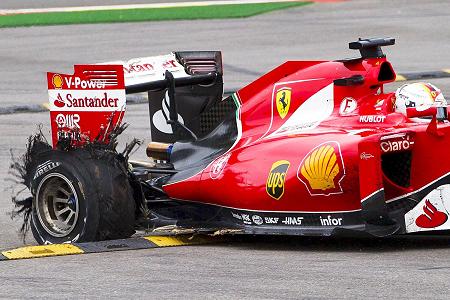 【ピレリタイヤ破裂問題】ピレリ、モンツァでベッテルのタイヤ破裂調査結果を発表。その原因は？