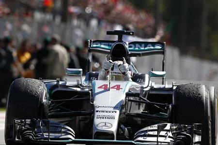 「明暗分かれたハミルトンとロズベルグ」メルセデスAMG／F1イタリアGP決勝