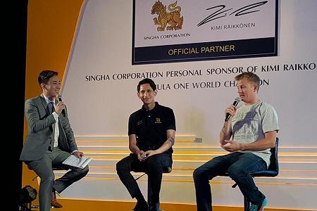 お酒が大好きなライコネン、タイのビール会社が新スポンサーに