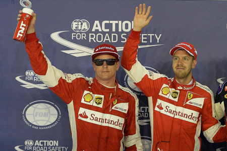ライコネン「困難な中、予選3番手はうれしい」フェラーリ／F1シンガポールGP2日目