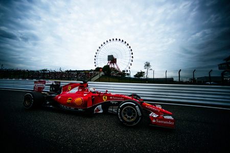 「2列目と3列目につける」フェラーリ／F1日本GP2日目
