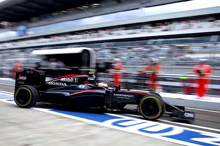 【P1速報】マクラーレン・ホンダ、実質60分となった練習走行で無難なスタート／F1ロシアGP