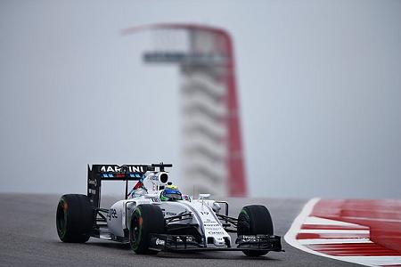 ウィリアムズ「天候はどうしようもない」／F1アメリカGP1日目