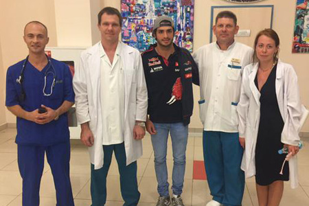 大クラッシュのサインツ、ロシアGP出走が決定