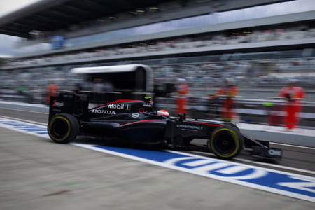 【マクラーレン・ホンダ】バトン「あの状況でやれることはやった」／F1ロシアGP1日目