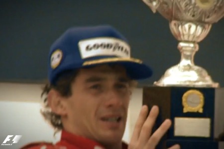 【動画】アイルトン・セナ、ブラジルGP優勝時に泣き叫ぶ伝説の映像