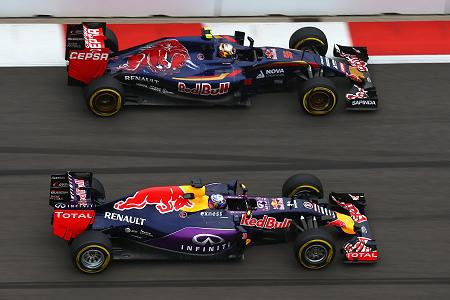 レッドブル「2016年はトロロッソに負けるかも」