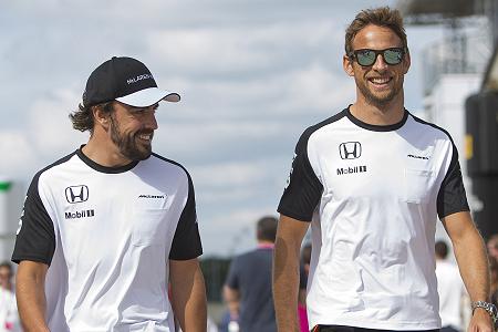 アロンソとバトン「2016年シーズンは違う形になる」