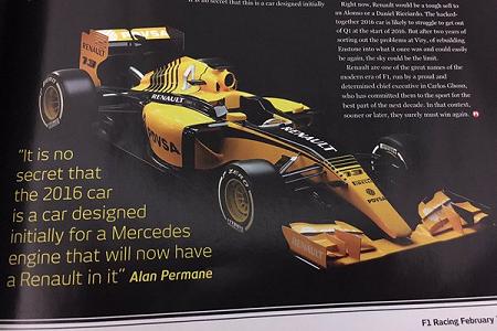 新生ルノーF1のカラーリングは？