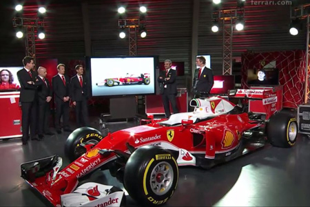 【新車発表・速報】 フェラーリ 2016型F1マシン『SF16-H』発表
