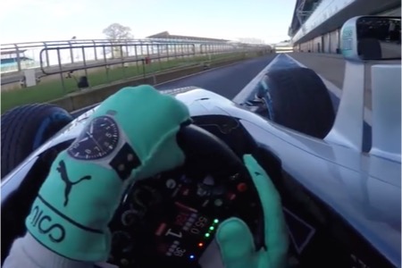 【動画】メルセデスAMG新車W07のオンボード映像