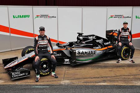 【新車発表】フォース・インディア、バルセロナでVJM09を公開