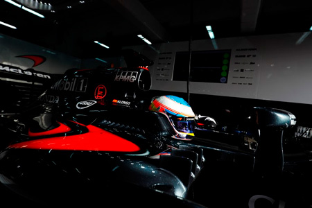 「ほとんど走れずガッカリ」フェルナンド・アロンソ（マクラーレン・ホンダ）【バルセロナ合同テスト1】2/25（木）