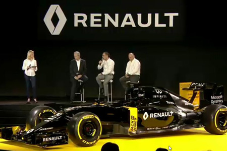 【速報】ルノーF1体制発表