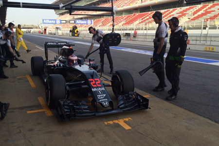 【バルセロナ合同テスト1】2/22（月）エリック・ブーリエ（マクラーレン・ホンダ）「昨年とは大違いだ」