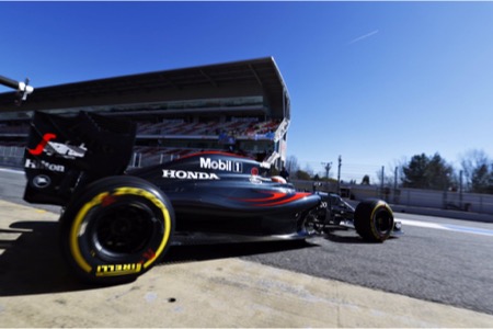【画像・1日目の周回数】アロンソ＆マクラーレン・ホンダ、周回数も順調／バルセロナテスト2回目