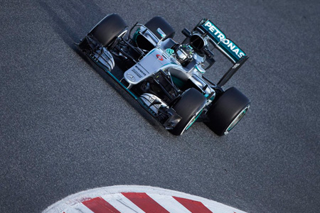 「きょうも貴重な経験をした」ニコ・ロズベルグ（メルセデスAMG）【バルセロナ合同テスト2】3/3（木）