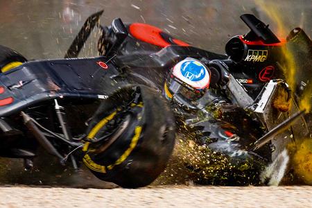 【マクラーレン・ホンダ】アロンソのシートは壊れたわけではない