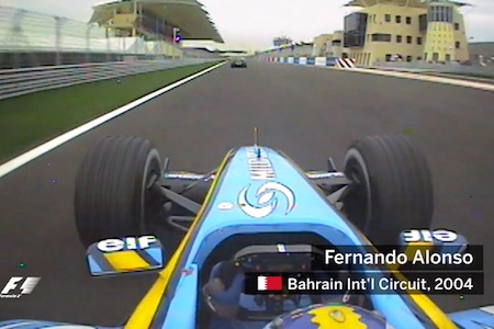 動画】クラシックオンボード ルノーV10を奏でる2004年アロンソ（ルノー