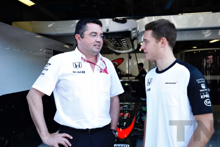 マクラーレン・ホンダ、ストフェル・バンドーンのF1デビューを発表