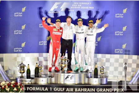 【順位】F1バーレーンGP決勝レース 新人バンドーンが初ポイント