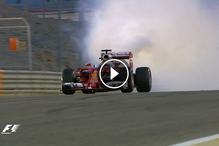 【動画】ベッテル、フォーメーションラップでリタイア スタート直後には波乱