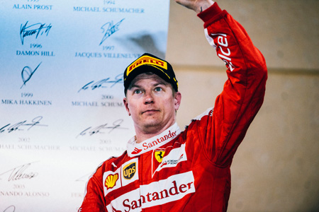 フェラーリ「キミが表彰台をゲット」／F1バーレーンGP決勝