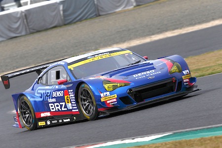 SUBARU BRZ GT300、予選4番手からのスタート