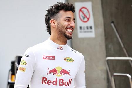 レッドブル「髪型のおかげ？リカルドが最前列を確保」／中国GP2日目