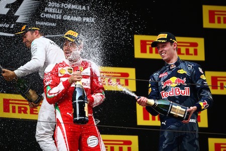 【結果】F1中国GP決勝レースの結果