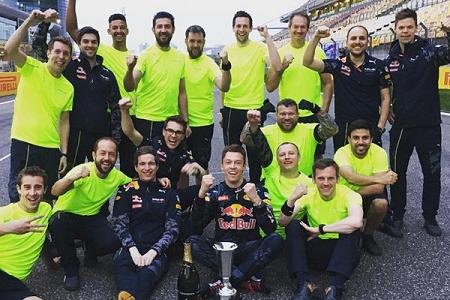 レッドブル「パッケージの優秀さを証明できた」／中国GP決勝