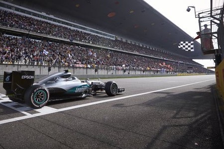 F1中国GP決勝レース終了後、ポイントランキング