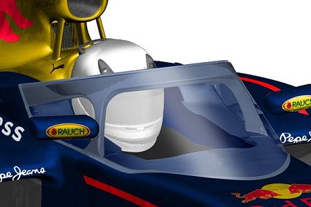 レッドブル、風防型ドライバー頭部保護装置をソチでテストへ