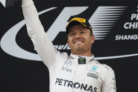 今季F1の本命はロズベルグに 賭博事業者の掛け率が変化