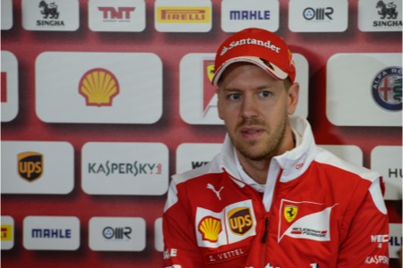 ベッテル、ギアボックス交換で5グリッド降格決定