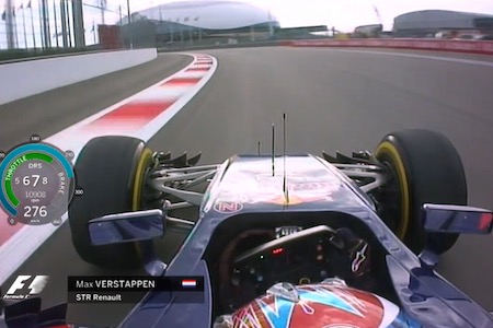 【動画】ソチ・オートドローム・サーキットガイド映像／フェルスタッペンのオンボードカメラ映像