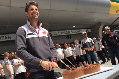 中国GPでの暴言を反省するグロージャン