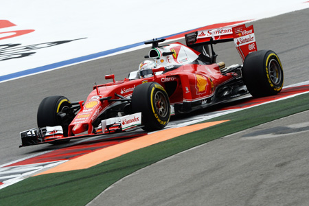 フェラーリ、ロシアGPに改良型エンジンを投入