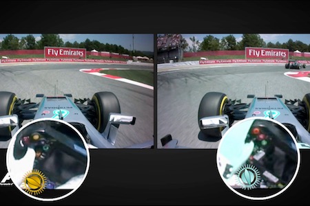 【比較動画】ハミルトンとロズベルグの車載カメラにはエンジンマップの違いがハッキリ映っていた