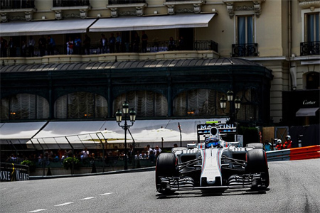 ウィリアムズ「ややフェリペが出遅れ」／F1モナコGP1日目