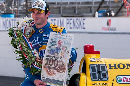 アレキサンダー・ロッシ「インディ500で勝つことを夢見ていたわけじゃない」