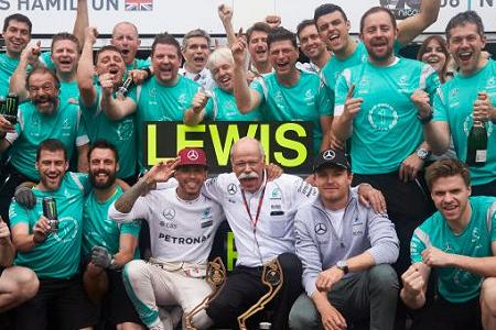 ハミルトンのF1モナコGP勝利にほっとするメルセデスAMG