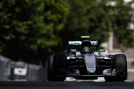 【予選速報】ロズベルグがブッチ切りポール、ハミルトンはクラッシュ マクラーレン・ホンダQ3ならず／F1ヨーロッパGP