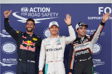 【スターティンググリッド】F1ヨーロッパGP決勝レース