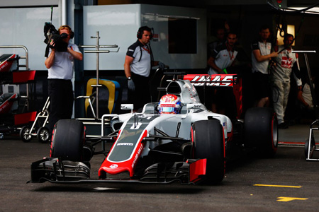 ハース「会心の予選結果だ」／F1ヨーロッパGP2日目