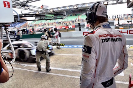 【ル・マン24h動画】18h経過･･･トヨタ1-2、ピットのタイミングでポルシェがトップになる接戦