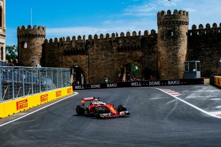 フェラーリ「ベッテル2位、ライコネンはペナルティーで表彰台を逃す」／ヨーロッパGP決勝