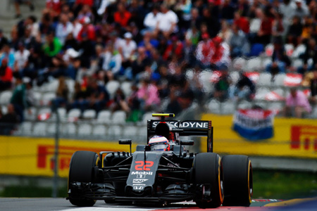 【マクラーレン・ホンダ】ジェンソン・バトン「レース戦略が素晴らしかった」／F1オーストリアGP決勝