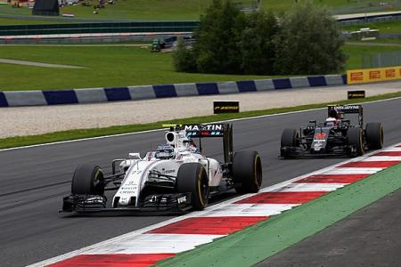 ウィリアムズ「期待外れの結果にがっかり」／F1オーストリアGP決勝
