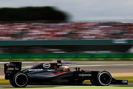 【P2速報】ロズベルグ走行できず マクラーレン・ホンダ2台がトップ10／F1イギリスGP